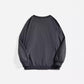 Long Sleeve 3D Letter Graphic Sweatshirt Polyester Drop Shoulder Pullover - Teleplus long sleeve