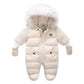 Long Sleeve Baby Kids Jumpsuit Jacket with Thick Acrylic Fabric - Teleplus baby kids jumpsuit jacket