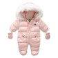 Long Sleeve Baby Kids Jumpsuit Jacket with Thick Acrylic Fabric - Teleplus baby kids jumpsuit jacket