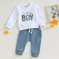 Solid Color Baby Pants and Top Set for 0-3T in the United States - Stylish Toddler Tuxedo Future Fashion Icons united