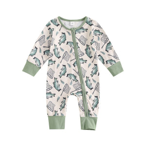 Colorful Cotton Long Sleeve Baby Shirt for United States Sizes - Little Fish Outfit Tiny Fashionistas united states chf