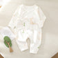 Long Sleeve One-piece Rompers Cute Pure Cotton - Cuddle Up in Cute Cotton Rompers for Tiny Humans