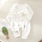 Long Sleeve One-piece Rompers Cute Pure Cotton - Cuddle Up in Cute Cotton Rompers for Tiny Humans