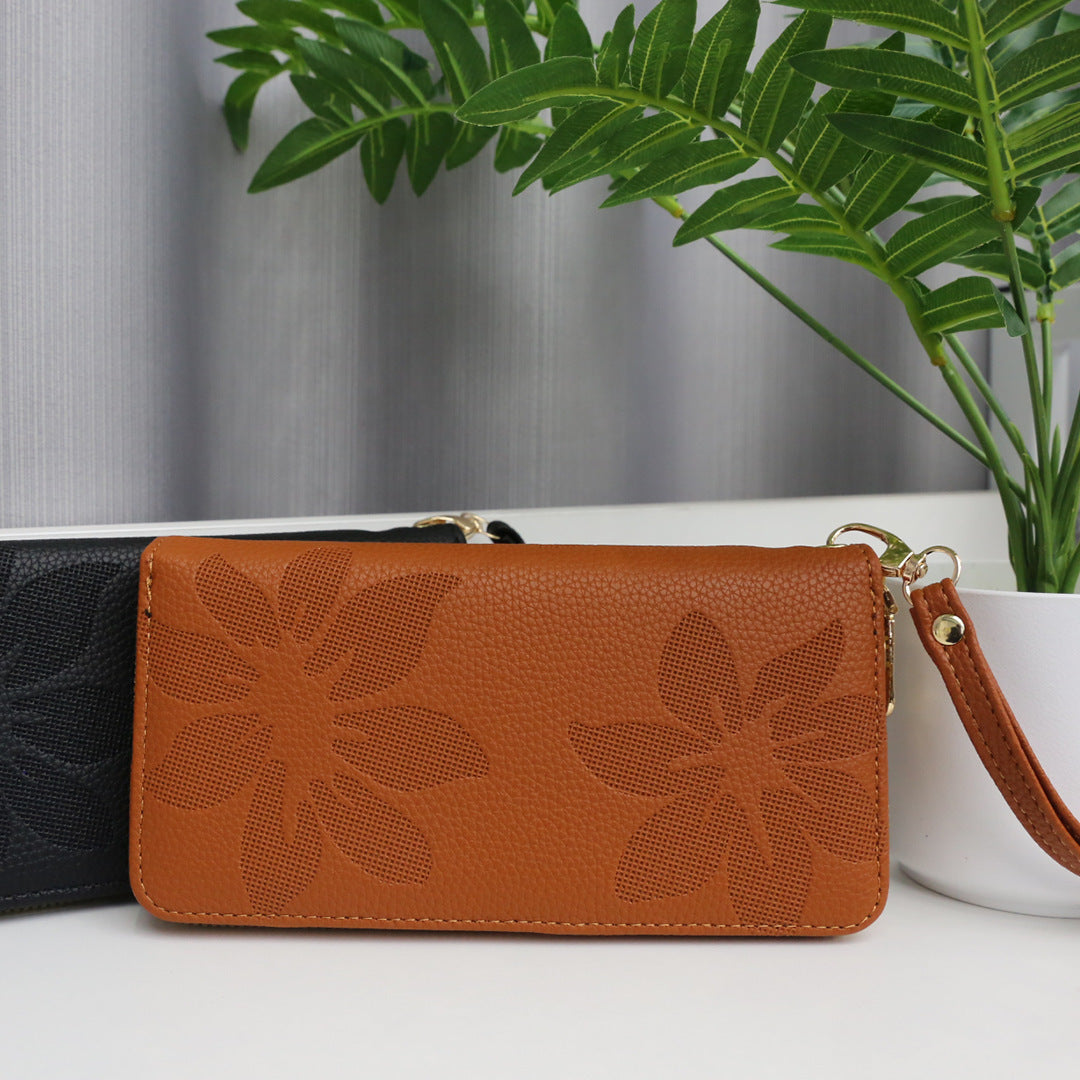 Long Versatile Wallet Large Capacity in Multiple Colors Ultra-Light - Laughing Style with a long wallet versatile large