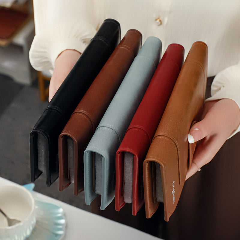 Long Wallet for Women in Solid Colors Waterproof PU Leather Urban Style - Zippered Long: Fashionably Functional Fun