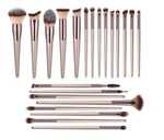 22-Piece Makeup Brush Set for Powder Blush Foundation and Eye Shadow - Get Flushed with Our Loose loose powder blush