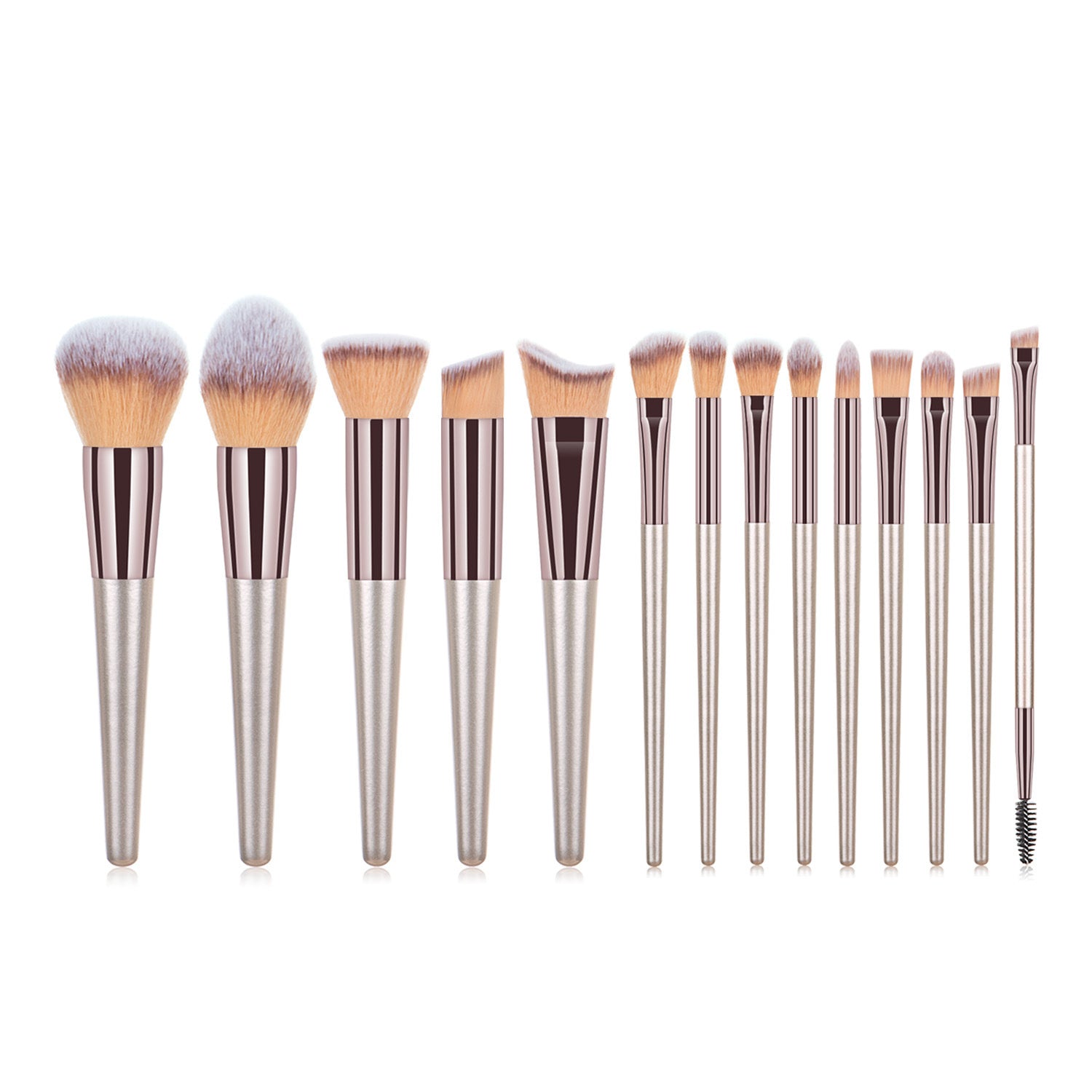 22-Piece Makeup Brush Set for Powder Blush Foundation and Eye Shadow - Get Flushed with Our Loose loose powder blush