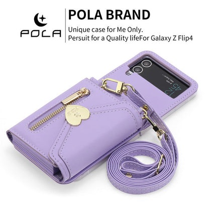 Love-Color Samsung Fall Protection PU Crossbody Wallet with Card Holder - Teleplus samsung fall protection crossbody