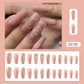 Love Hand Wear Heart-Shaped Multi-Part False Nails with Glue Pack - Teleplus love hand wear nail tip