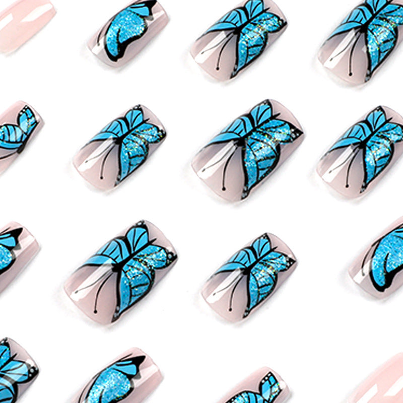 Love Milk Tea Wear Nail Finished Pieces - love milk tea wear nail