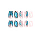 Love Milk Tea Wear Nail Finished Pieces - love milk tea wear nail
