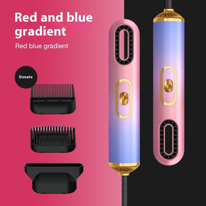 Low Noise 3-in-1 Hot Air Comb Electric Hair Dryer for Easy Styling - Teleplus electric hair dryer