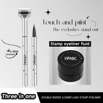 Lower Eyelash Stamp Pen for Dizzy Makeup Eyeliner and Universal Skin - Teleplus lower eyelash stamp pen dizzy makeup