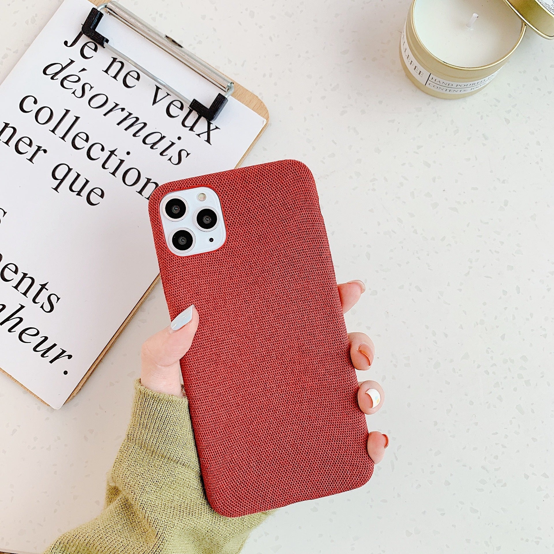 Luo Qi Cloth Three-Pack in Solid Colors for Phone Cases - Teleplus Color luo qi cloth phone case solid color