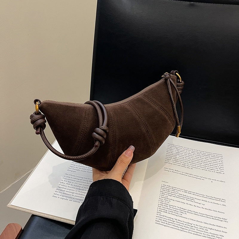 Luxury European Retro Crossbody Tote Bag in Multiple Colors - minimalist canvas crossbody tote bag