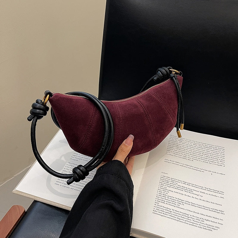 Luxury European Retro Crossbody Tote Bag in Multiple Colors - minimalist canvas crossbody tote bag