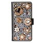 Luxury Leather Card Case Wallets with Diamond and Pearl Designs - Design luxury leather card pearl designs case wallets