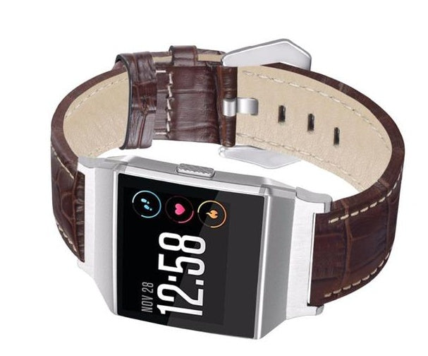 Luxury Leather Fitbit Ionic Strap for Stylish and Comfortable Fitbi - Elegant Style luxury leather fitbit ionic strap
