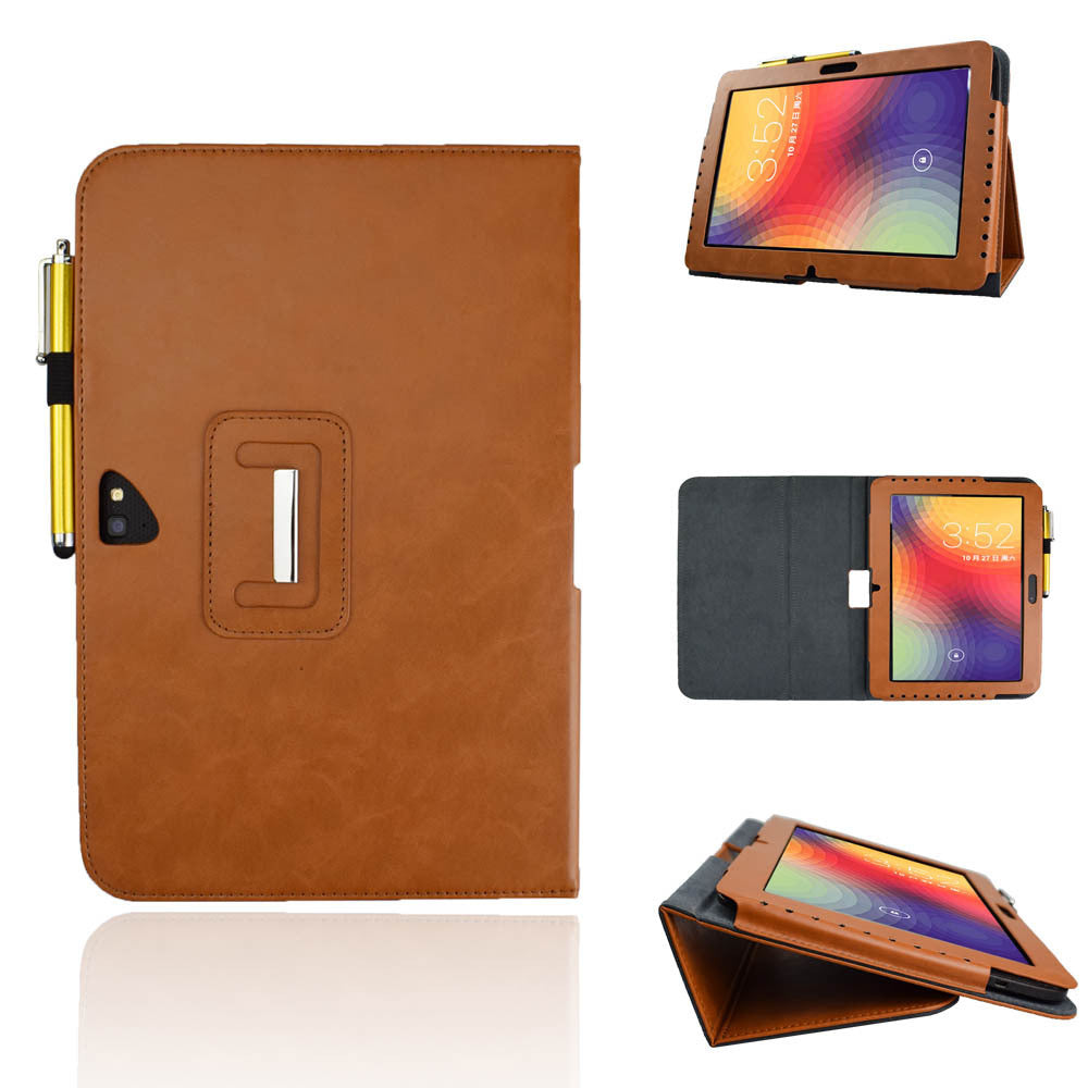 Luxury PU Leather Tablet Case for United States Buyers with CHF Support - Your in Classy Faux Style united states chf