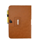Luxury PU Leather Tablet Case for United States Buyers with CHF Support - Your in Classy Faux Style united states chf