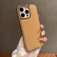 Lychee Leather Pattern Phone Case Electroplating Drop-resistant All-inclusive