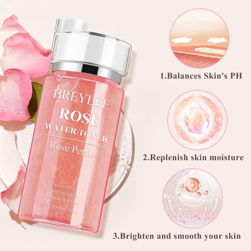 Lyelerose Rose Petal Water 100ml Floral Toner for Skin Care Export Only - Vibes lyelerose rose petal water