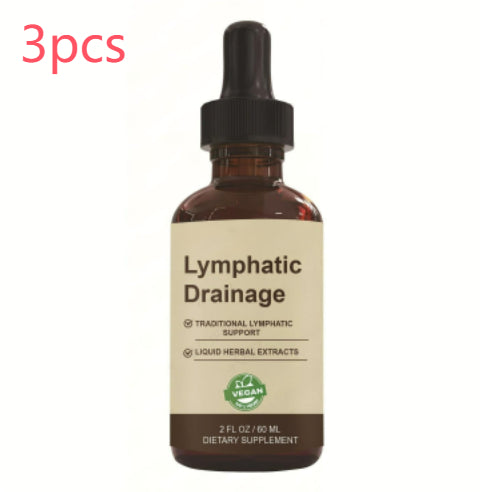 Lymphatic Drainage Drops 60ml Natural Detox Support Herbal Supplement
