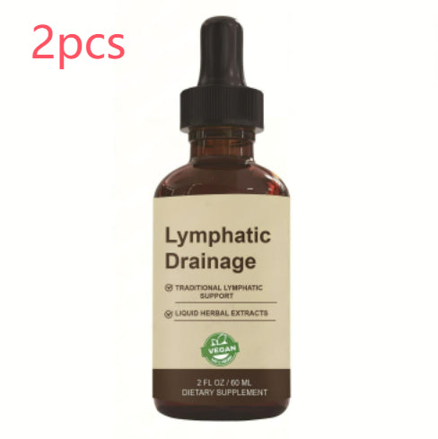 Lymphatic Drainage Drops 60ml Natural Detox Support Herbal Supplement