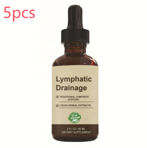 Lymphatic Drainage Drops 60ml Natural Detox Support Herbal Supplement