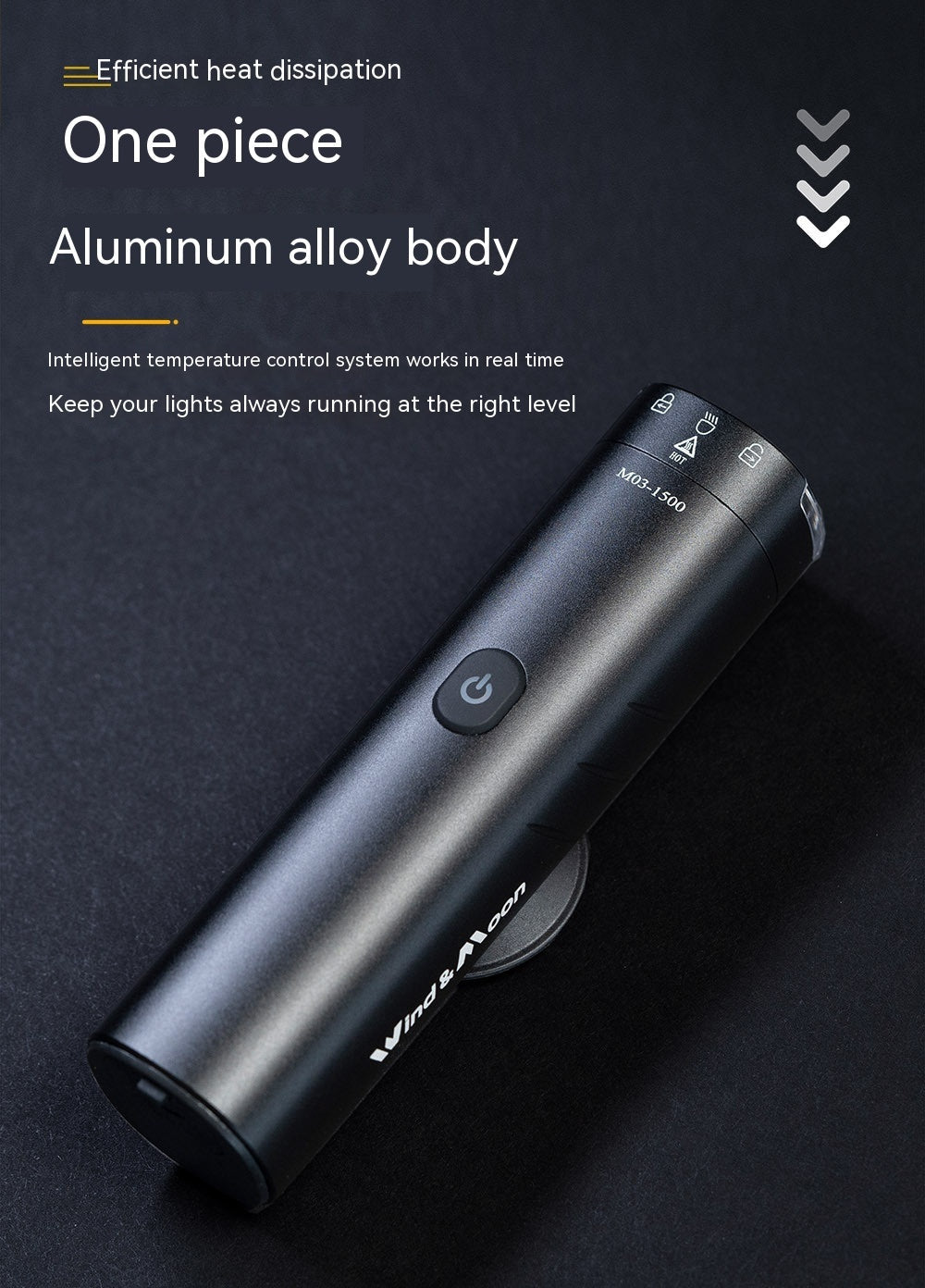 M03 Rechargeable Bike Headlight for Night Road and Mountain - Teleplus Light Riding road mountain bike light night