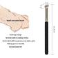M270 Concealer Brush with Bevel Round Head and Wooden Handle - Teleplus m270 concealer brush bevel round head