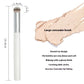 M270 Concealer Brush with Bevel Round Head and Wooden Handle - Teleplus m270 concealer brush bevel round head