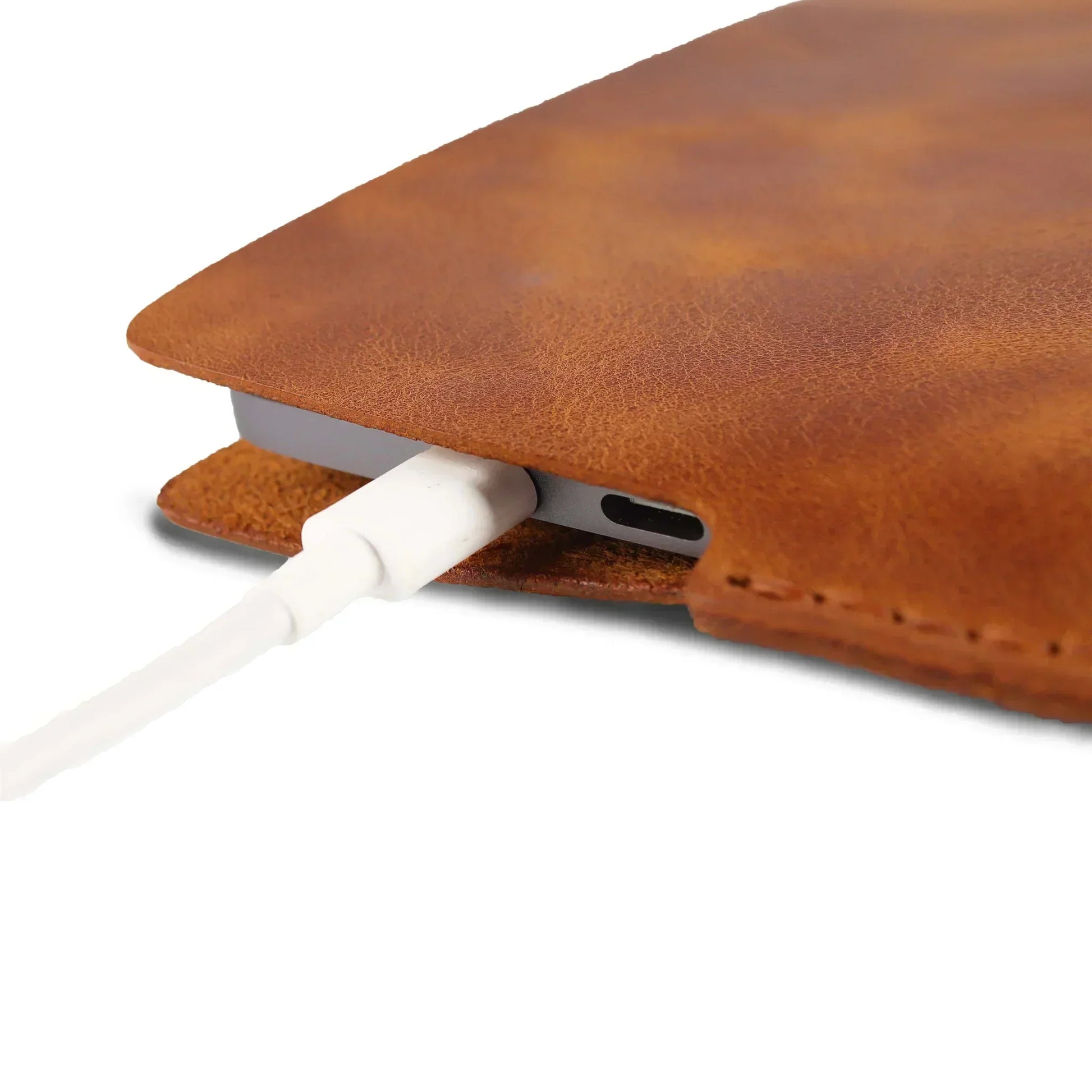 Macbook Air 13 Plain Leather Case - Premium MacBook Air 13 Plain Leather Case | Stylish Protection