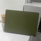 MacBook Notebook Protective Shell Quicksand Army Green - MacBook Shell in Army Green with Keyboard Film Fun