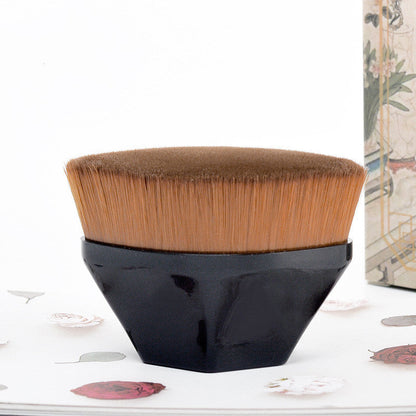 Magic Foundation Brush with Petal Design in Pink or Blue for Flawless Makeup - No Trace Glam magic foundation brush