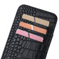 Magic Wallet with Crocodile Pattern in Multiple Colors for Men and Women - Teleplus crocodile pattern magic wallet