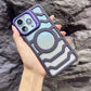 Magnetic Carbon Fiber Grain Frosted Light Phone Case - Magnetic Case for Pro Max iPhone13 Gets a Grip