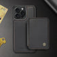 Magnetic Card Business Leather Phone Case with Anti-Fall Imitation - Teleplus for Samsung magnetic card business