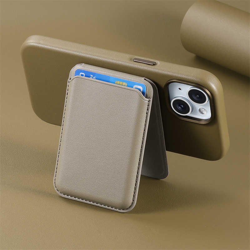 Magnetic Card Holder Protective Cover All-inclusive Flexible Glue Phone Case - Flexi Glue Phone Case for Pro Max iPhone