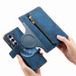 Magnetic Detachable Zipper Insert for Samsung Phone with Shockproof and Leather Design - Teleplus magnetic detachable