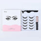 Magnetic Eyelashes Set Three Pairs and Five Mixed for Easy Application - or Use Teleplus magnetic eyelashes three pairs