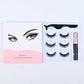 Magnetic Eyelashes Set Three Pairs and Five Mixed for Easy Application - or Use Teleplus magnetic eyelashes three pairs