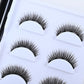 Magnetic Eyelashes Set Three Pairs and Five Mixed for Easy Application - or Use Teleplus magnetic eyelashes three pairs