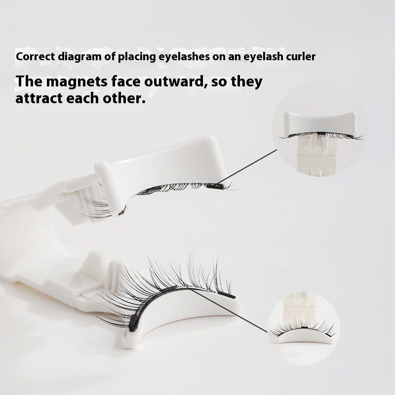 Magnetic False Eyelashes Natural Pack with Variety of Designs - magnetic false eyelashes package natural