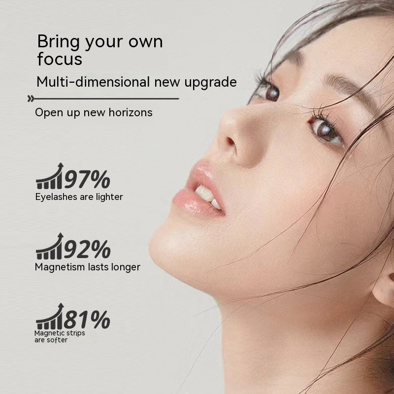 Magnetic False Eyelashes Natural Simulation Tool Outfit - magnetic false eyelashes natural simulation