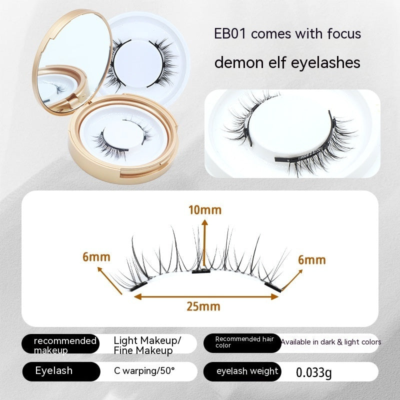 Magnetic False Eyelashes Natural Simulation Tool Outfit - magnetic false eyelashes natural simulation