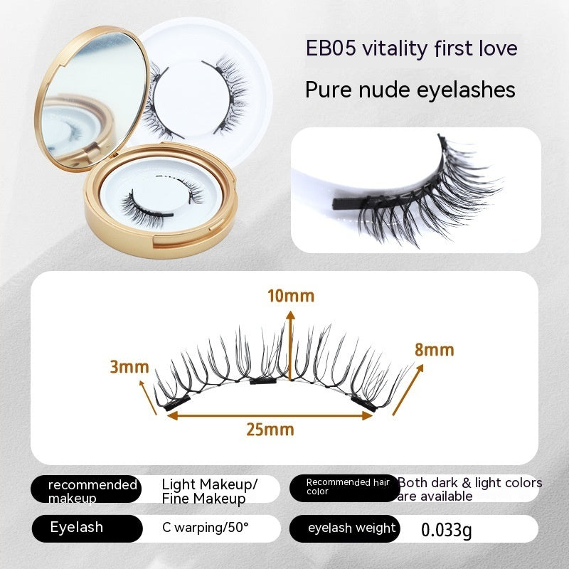 Magnetic False Eyelashes Natural Simulation Tool Outfit - magnetic false eyelashes natural simulation