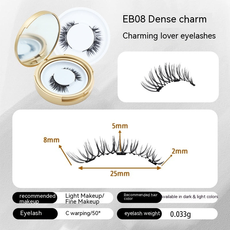 Magnetic False Eyelashes Natural Simulation Tool Outfit - magnetic false eyelashes natural simulation