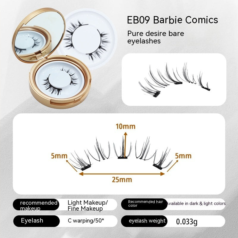 Magnetic False Eyelashes Natural Simulation Tool Outfit - magnetic false eyelashes natural simulation