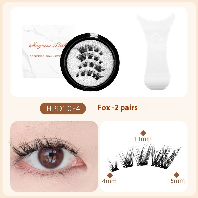 Magnetic False Eyelashes Quantum Magnet Set with Feather and Mink Styles - Teleplus magnetic false eyelashes quantum